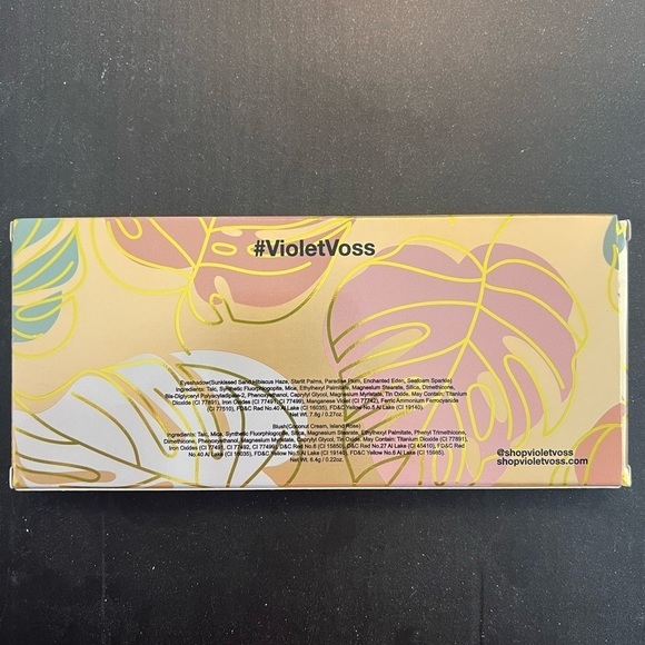 Violet Voss Cosmetics- Pretty In Paradise Face & Shadow Palette - Picture 4 of 4